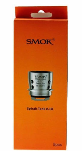 Smok Spiral 0.3 and 0.6 ohm coils for Smok Spiral Tanks