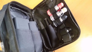 Vape Case Double Deck kit bag RDA RBA diy tools, mods, tanks, batteries & coils