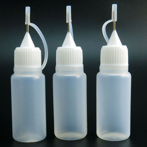 E-juice E liquid Aromatherapy Empty Dripper 10ml plastic bottle with rubber cap by CVSvape