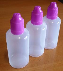 50 ml Plastic dropper empty refillable bottle childproof 50ml by CVSvape