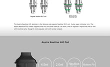 ASPIRE Nautilus AIO 4.5ml Pod replacement Pods