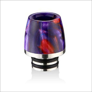 510 Drip Tip Tapered Colourful Resin & Stainless by CVSvape