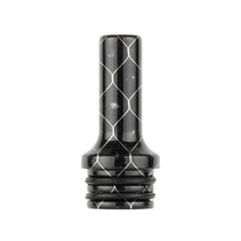 510 Drip Tip Tall Slender thin honeycomb resin design by CVSvape