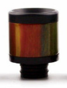 510 Drip Tip Black & Colourful Epoxy Resin Delrin Design by CVSvape