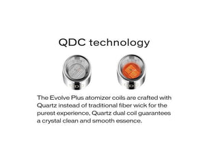 Yocan Evolve Plus Quarts Dual Kit with 2 x QDC coils