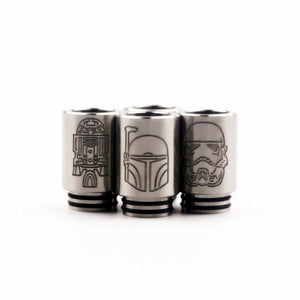 810 Drip Tip Star Wars Stainless Steel for ALL 810 Tanks by CVSvape