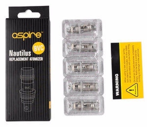 Aspire Nautilus Mini BVC 1.6 ohm + 1.8 ohm Bottom Vertical Coils