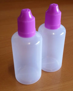 50 ml Plastic dropper empty refillable bottle childproof 50ml by CVSvape