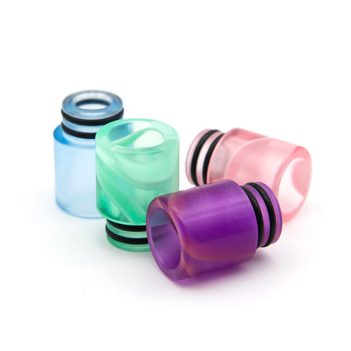 510 Drip Tip Beautiful Transparent Colourful Resin by CVSvape