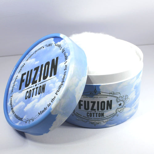 Fuzion Cotton 100% natural RDA RTA RBA High Temp & Absorbent