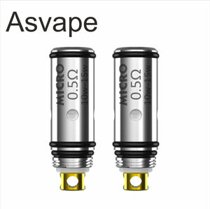 ASVAPE Micro MESH Coil Replacement coils 1.0ohm & 0.5ohm