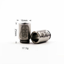 810 Drip Tip Star Wars Stainless Steel for ALL 810 Tanks by CVSvape