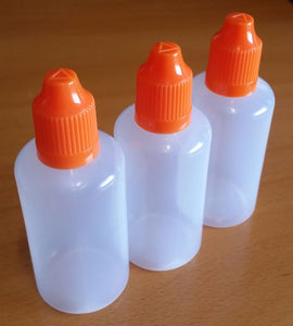 50 ml Plastic dropper empty refillable bottle childproof 50ml by CVSvape