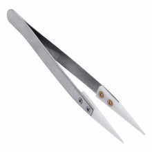 RBA Heat Resistant non conductive CERAMIC + stainless steel tweezers by CVSvape