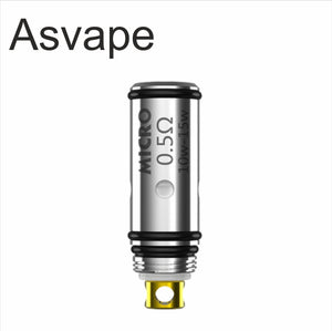 ASVAPE Micro MESH Coil Replacement coils 1.0ohm & 0.5ohm