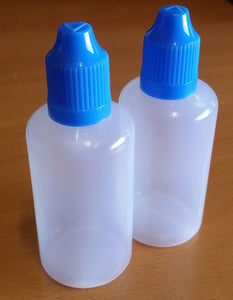 50 ml Plastic dropper empty refillable bottle childproof 50ml by CVSvape