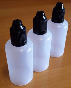 50 ml Plastic dropper empty refillable bottle childproof 50ml by CVSvape