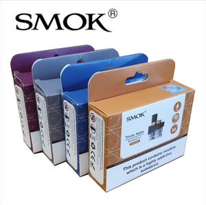 Smok Trinity Alpha Replacement Refillable Pods + 2 x Nord Coils