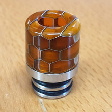 510 Drip Tip Stainless Steel Cobra Snake skin Premier Design by CVSvape