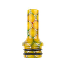 510 Drip Tip Tall Slender thin honeycomb resin design by CVSvape