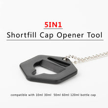 Shortfill Bottle Opener Vape Liquid 5 in 1 easy use tool by CVSvape