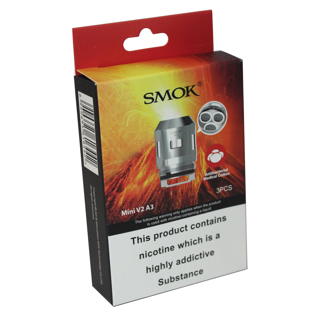 Smok Mini V2 A3 Replacement Coils 0.15ohm Silver