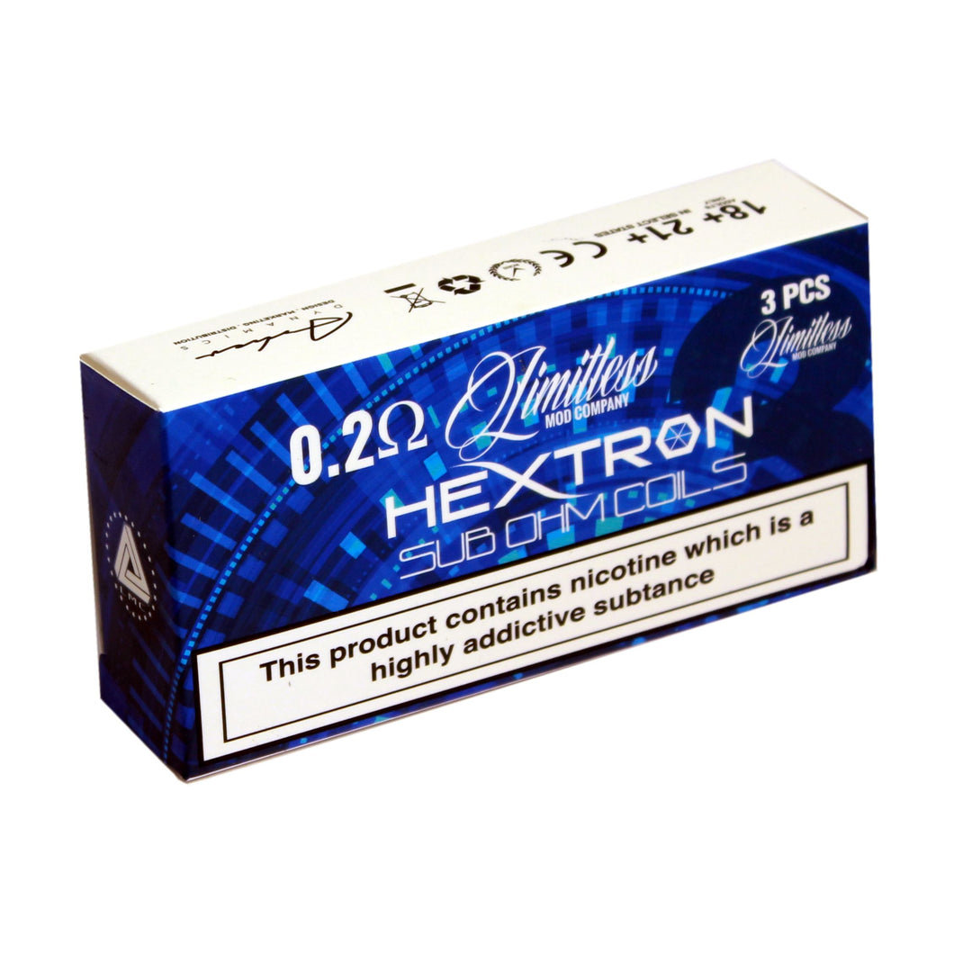 Limitless Hextron 0.2 & 0.5 ohm Replacement Coils