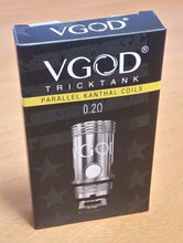 VGOD TrickTank Parallel Kanthal TTC Coils for VGOD TrickTank