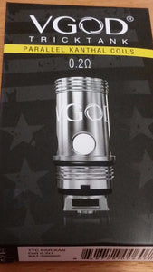 VGOD TrickTank Parallel Kanthal TTC Coils for VGOD TrickTank