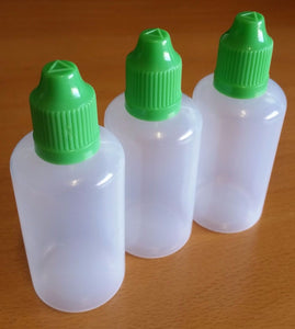 50 ml Plastic dropper empty refillable bottle childproof 50ml by CVSvape