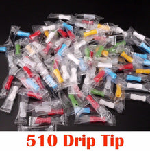 20 x 510 Disposable Drip Tips Silicon Mouthpiece assorted colours by CVSvape