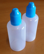 50 ml Plastic dropper empty refillable bottle childproof 50ml by CVSvape