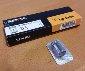 Sense Cylcone replacement spare coils 0.6ohm 150W, 0.2ohm Ni & 316L