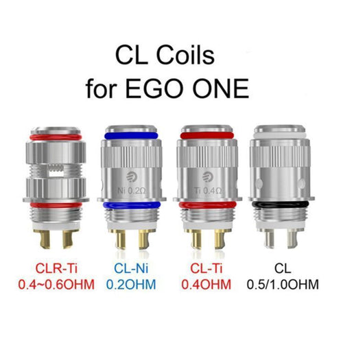 Joyetech EGO ONE Coils CL Ni 0.2ohm CL Ti 0.4ohm Coil CL-Ti CL-Ni Evic