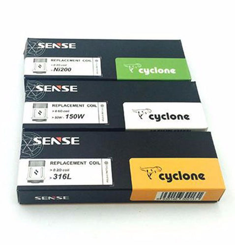 Sense Cylcone replacement spare coils 0.6ohm 150W, 0.2ohm Ni & 316L