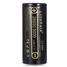 Liitokala 26650 Battery 5000mAh 3.7V Li-ion Rechargeable