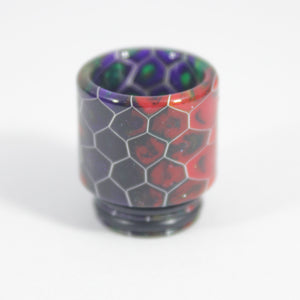 810 Drip Tip Colourful Cobra Snake skin by CVSvape Resin  by CVSvape