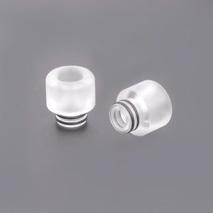 510 Drip Tip Transparent Clear Delrin for Vaporesso Cascade by CVSvape