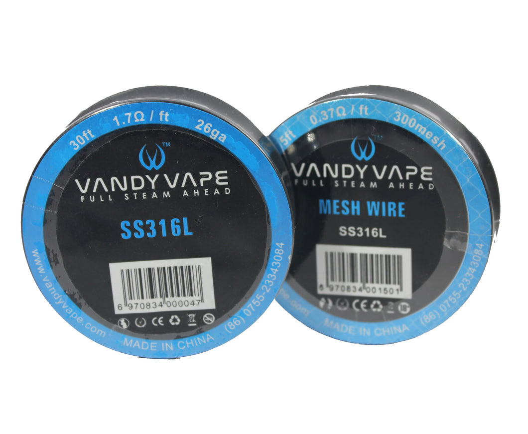 Vandy Vape Mesh Coil Wire for RDA RTA RBA Rebuilding