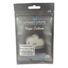 Vandy Vape Cotton 100% natural 5 peices RDA RTA RBA High Temp & Absorbent