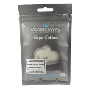 Vandy Vape Cotton 100% natural 5 peices RDA RTA RBA High Temp & Absorbent