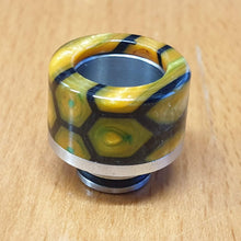 510 Drip Tip Stainless Steel & Resin Cobra Snake skin by CVSvape Colourful Delrin by CVSvape