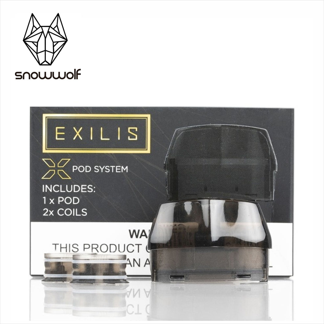 Snowwolf Exilis Replacement Pod with 2 x 1.8ohm Coils