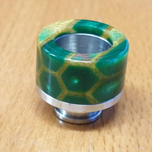 510 Drip Tip Stainless Steel & Resin Cobra Snake skin by CVSvape Colourful Delrin by CVSvape