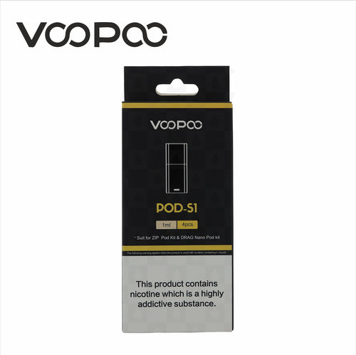 Voopoo Drag Nano & Zip Pod POD-S1 Replacement Pods