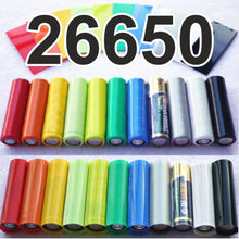 50 x 26650 Battery wraps PVC Heat shrink tubing to repair & protect by CVSvape