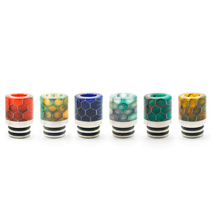 510 Drip Tip Stainless Steel Cobra Snake skin Premier Design by CVSvape